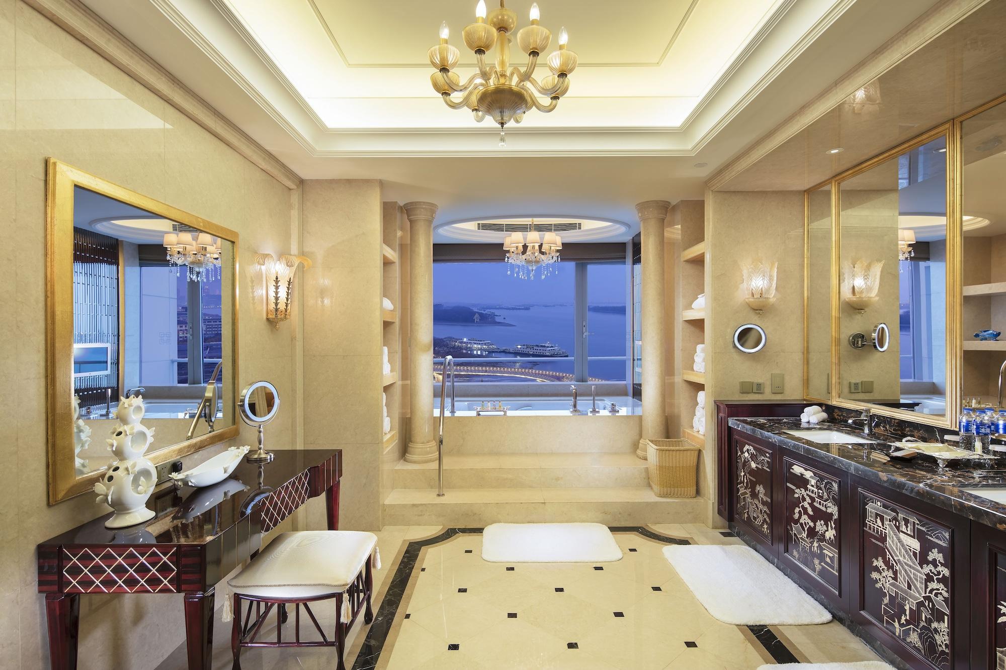 Hilton Nanjing Riverside Exterior foto
